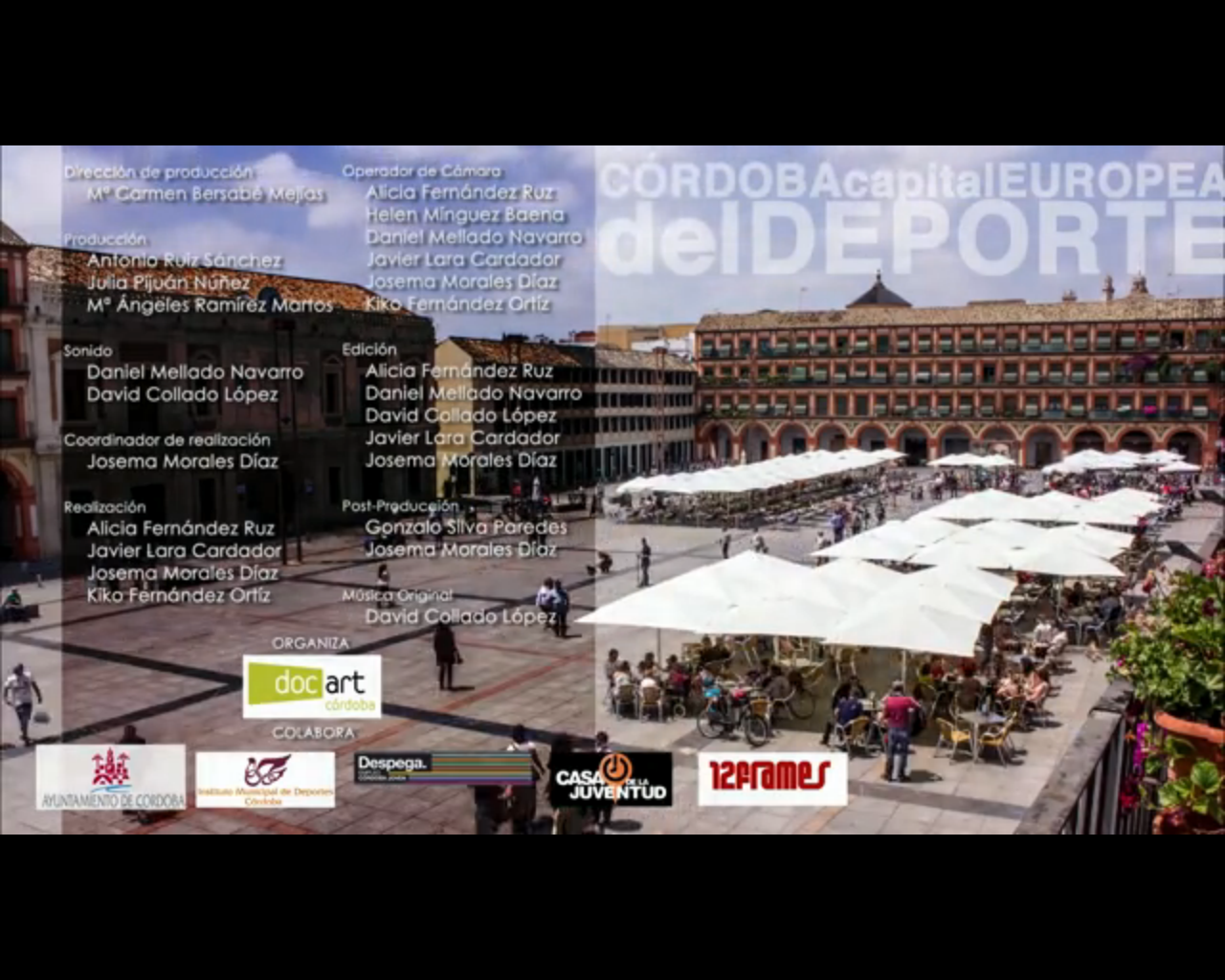 Vídeo para la candidatura de Córdoba como Ciudad Europea del Deporte 2014